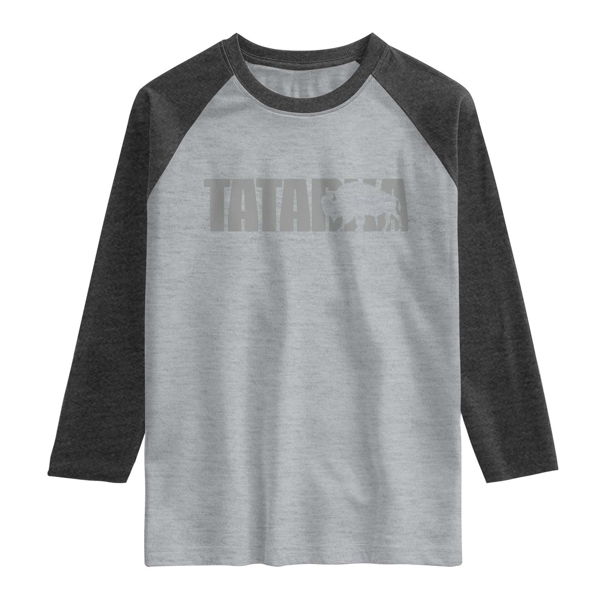 Vintage Tatanka Bison Raglan Shirt Native American Buffalo Graphic