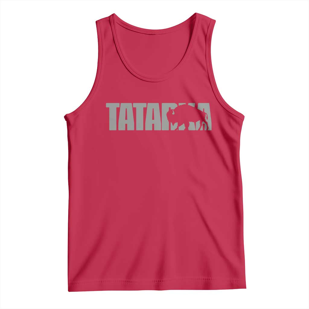Vintage Tatanka Bison Tank Top Native American Buffalo Graphic