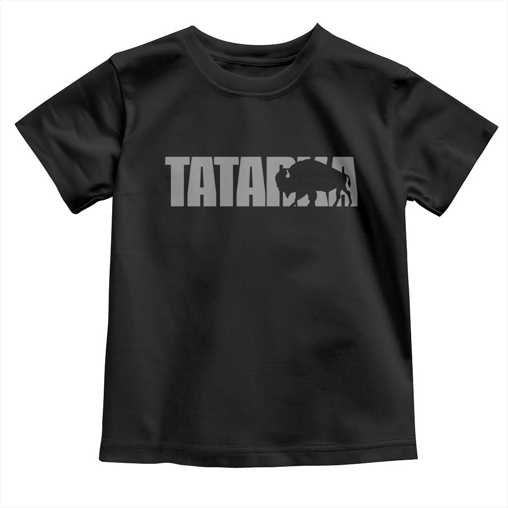 Vintage Tatanka Bison Toddler T Shirt Native American Buffalo Graphic