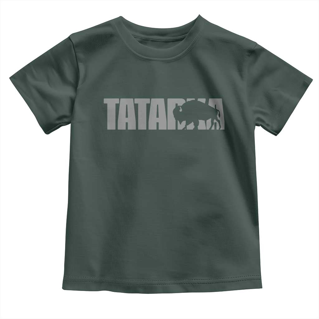 Vintage Tatanka Bison Toddler T Shirt Native American Buffalo Graphic