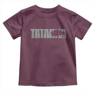 Vintage Tatanka Bison Toddler T Shirt Native American Buffalo Graphic