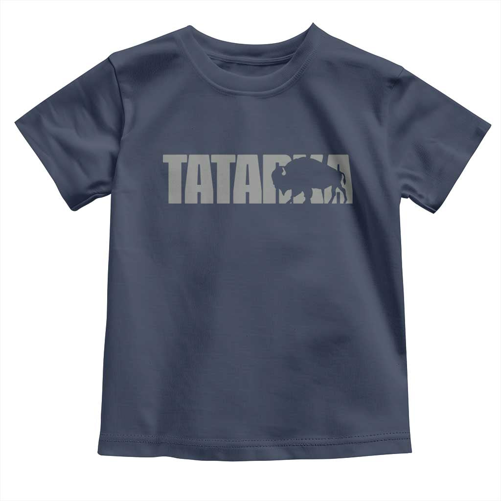 Vintage Tatanka Bison Toddler T Shirt Native American Buffalo Graphic