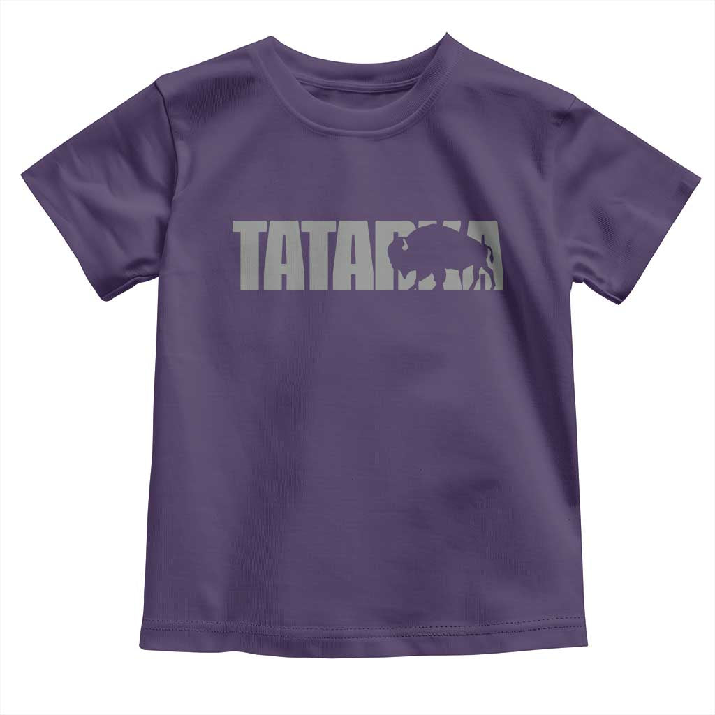 Vintage Tatanka Bison Toddler T Shirt Native American Buffalo Graphic