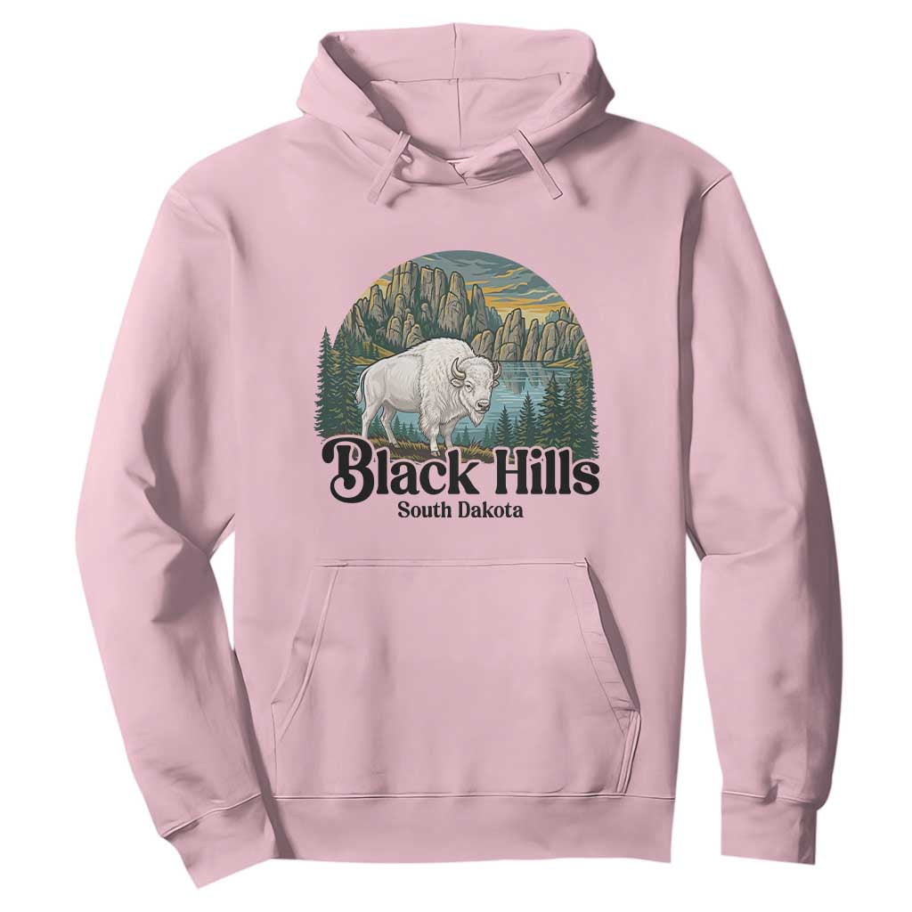 Black Hills South Dakota White Buffalo Hoodie State Pride Gift