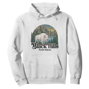Black Hills South Dakota White Buffalo Hoodie State Pride Gift