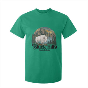 Black Hills South Dakota White Buffalo T Shirt For Kid State Pride Gift