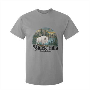 Black Hills South Dakota White Buffalo T Shirt For Kid State Pride Gift