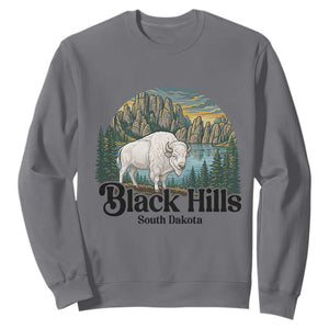 Black Hills South Dakota White Buffalo Sweatshirt State Pride Gift