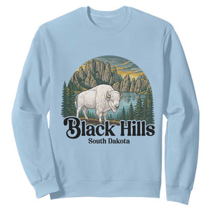 Black Hills South Dakota White Buffalo Sweatshirt State Pride Gift