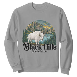 Black Hills South Dakota White Buffalo Sweatshirt State Pride Gift