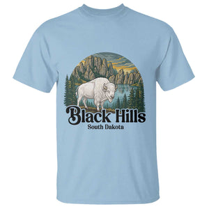 Black Hills South Dakota White Buffalo T Shirt State Pride Gift