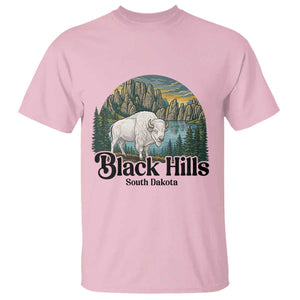 Black Hills South Dakota White Buffalo T Shirt State Pride Gift