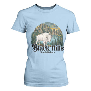 Black Hills South Dakota White Buffalo T Shirt For Women State Pride Gift