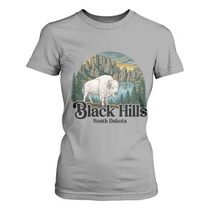 Black Hills South Dakota White Buffalo T Shirt For Women State Pride Gift