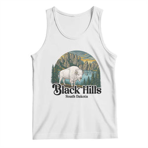 Black Hills South Dakota White Buffalo Tank Top State Pride Gift