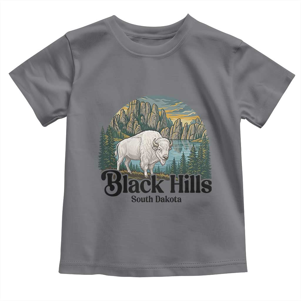 Black Hills South Dakota White Buffalo Toddler T Shirt State Pride Gift