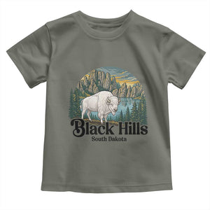 Black Hills South Dakota White Buffalo Toddler T Shirt State Pride Gift