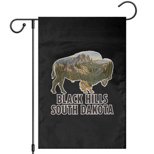 Black Hills South Dakota Bison Garden Flag State Pride Gift