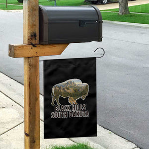 Black Hills South Dakota Bison Garden Flag State Pride Gift