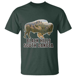 Black Hills South Dakota Bison T Shirt State Pride Gift