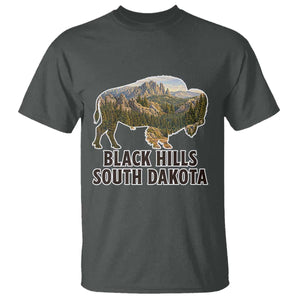 Black Hills South Dakota Bison T Shirt State Pride Gift