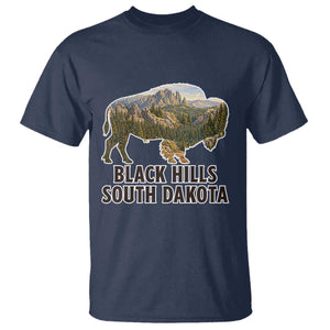 Black Hills South Dakota Bison T Shirt State Pride Gift