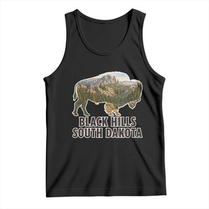 Black Hills South Dakota Bison Tank Top State Pride Gift