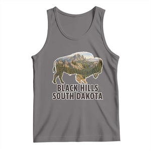 Black Hills South Dakota Bison Tank Top State Pride Gift