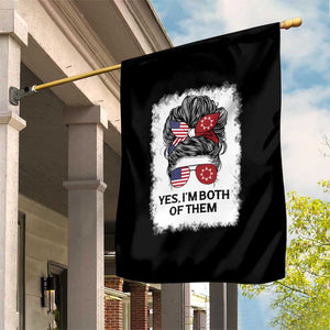 Lakota And American Pride Garden Flag Im Both Of Them Oglala Native Heritage