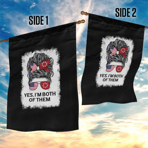 Lakota And American Pride Garden Flag Im Both Of Them Oglala Native Heritage