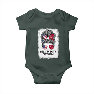 Lakota And American Pride Baby Onesie Im Both Of Them Oglala Native Heritage