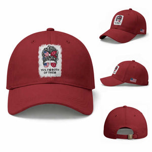 Lakota And American Pride Baseball Cap Im Both Of Them Oglala Native Heritage