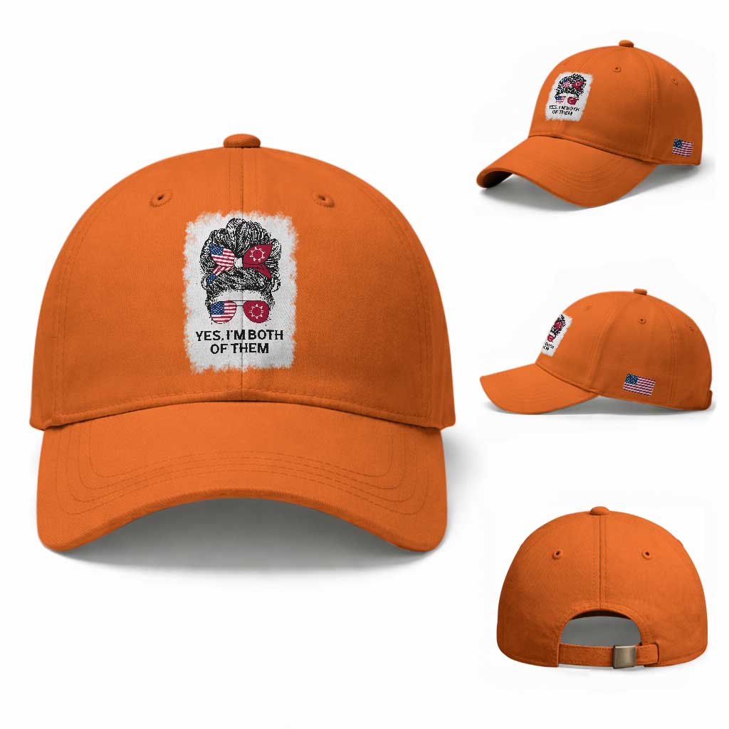 Lakota And American Pride Baseball Cap Im Both Of Them Oglala Native Heritage