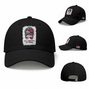 Lakota And American Pride Baseball Cap Im Both Of Them Oglala Native Heritage