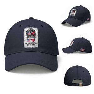 Lakota And American Pride Baseball Cap Im Both Of Them Oglala Native Heritage