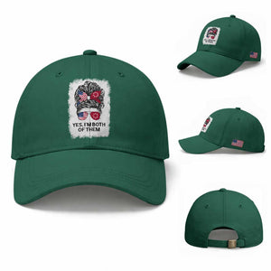 Lakota And American Pride Baseball Cap Im Both Of Them Oglala Native Heritage