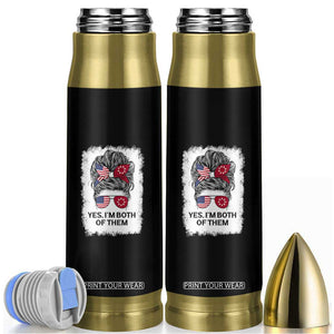 Lakota And American Pride Bullet Tumbler Im Both Of Them Oglala Native Heritage