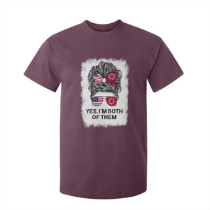 Lakota And American Pride T Shirt For Kid Im Both Of Them Oglala Native Heritage