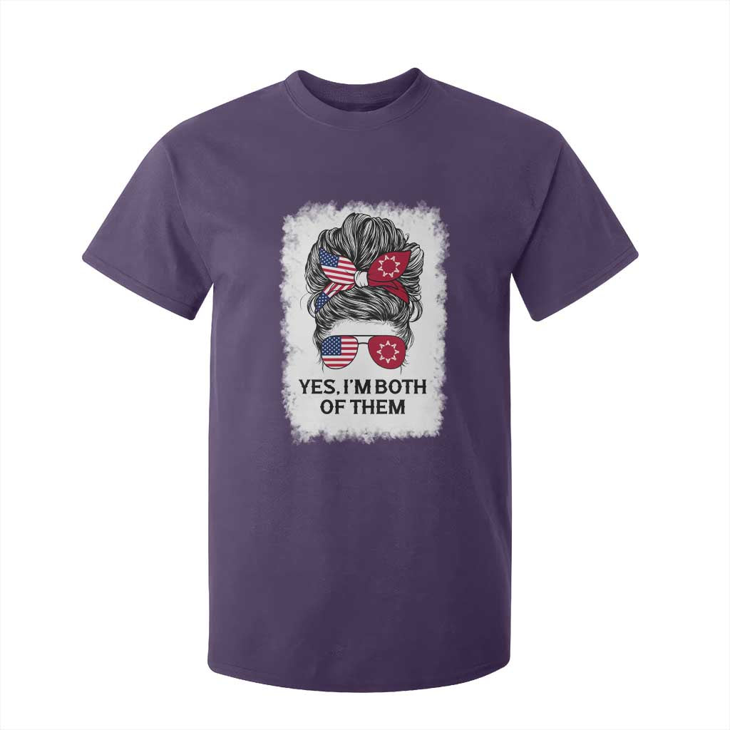 Lakota And American Pride T Shirt For Kid Im Both Of Them Oglala Native Heritage