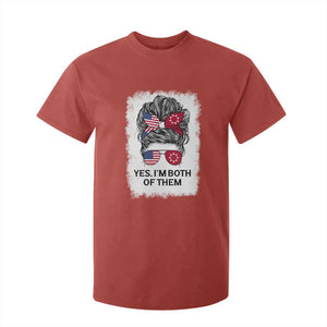 Lakota And American Pride T Shirt For Kid Im Both Of Them Oglala Native Heritage