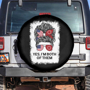 Lakota And American Pride Spare Tire Cover Im Both Of Them Oglala Native Heritage