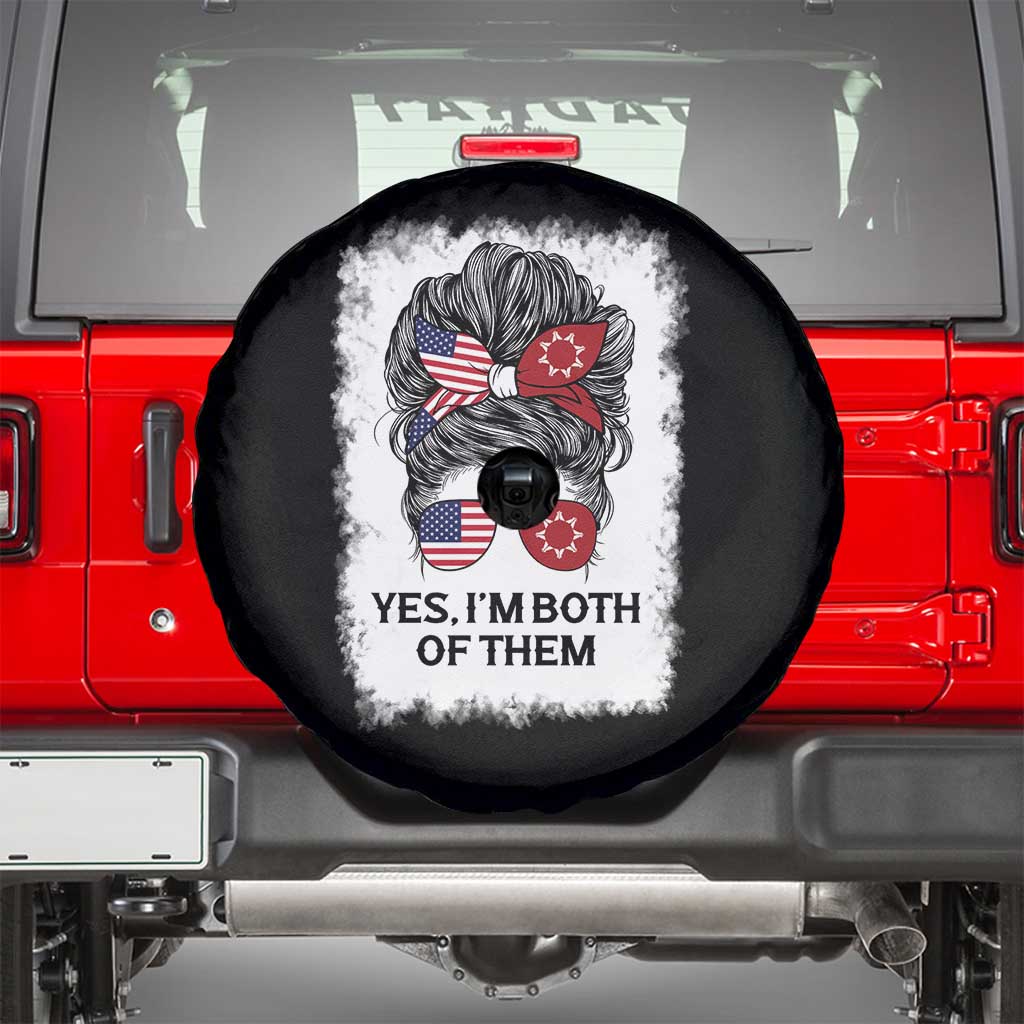 Lakota And American Pride Spare Tire Cover Im Both Of Them Oglala Native Heritage