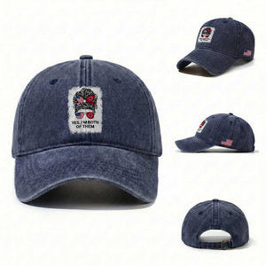 Lakota And American Pride Washed Cotton Baseball Cap Im Both Of Them Oglala Native Heritage