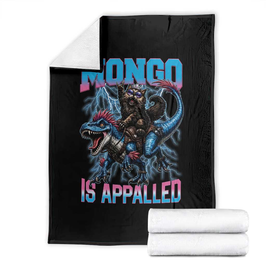 Mongo Is Appalled Princess Cat Quote Throw Blanket Geeky Fantasy Book Lover TS12 Black Print Your Wear