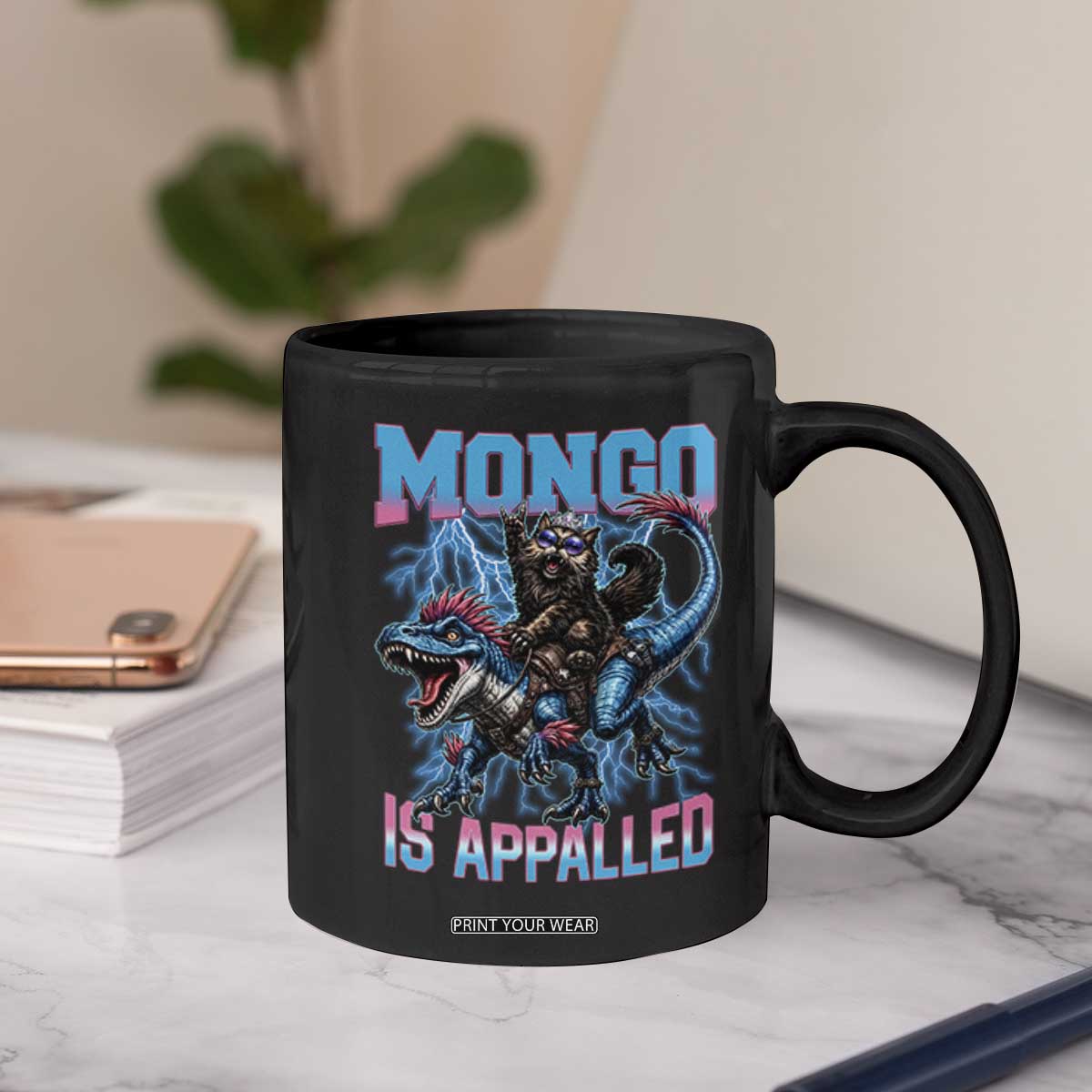 Mongo Is Appalled Princess Cat Quote Coffee Mug Geeky Fantasy Book Lover