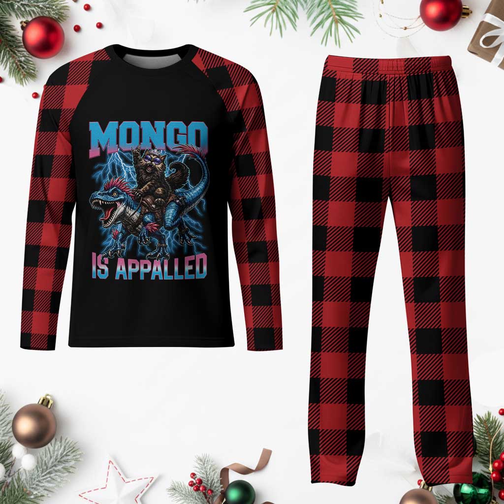 Mongo Is Appalled Princess Cat Quote Plaid Pajama Set Geeky Fantasy Book Lover