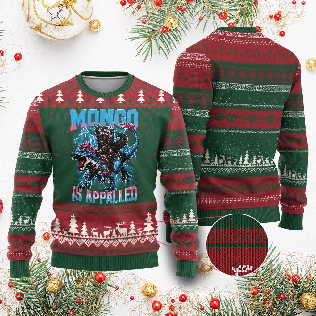 Mongo Is Appalled Princess Cat Quote Ugly Christmas Sweater Geeky Fantasy Book Lover