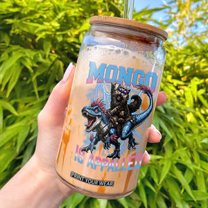 Mongo Is Appalled Princess Cat Quote Glass Can Geeky Fantasy Book Lover