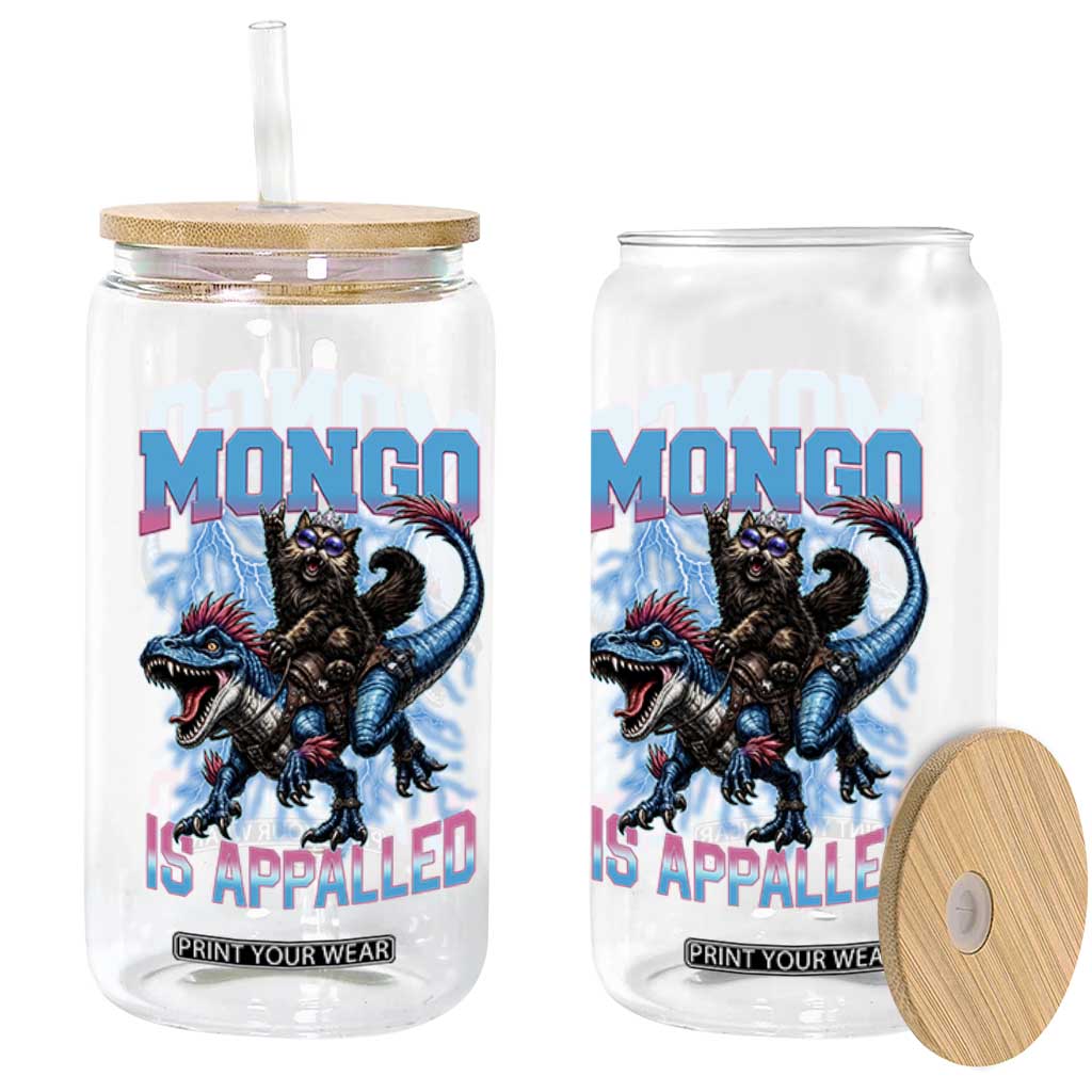 Mongo Is Appalled Princess Cat Quote Glass Can Geeky Fantasy Book Lover