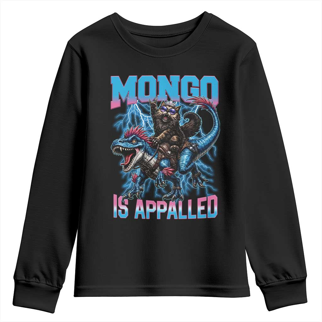 Mongo Is Appalled Princess Cat Quote Youth Sweatshirt Geeky Fantasy Book Lover TS12 Black Print Your Wear
